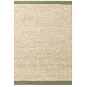 Tapis de salon moderne pure laine  Vert 200x290 cm
