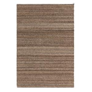 Tapis de salon moderne tissé main marron 120x170 cm