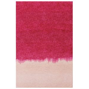 Tapis de salon moderne tissé plat rose 200x280 cm