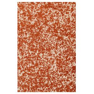 Tapis de salon moderne tissé plat rouge 170x240 cm