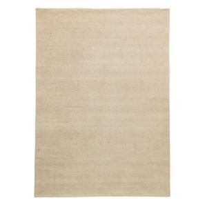 Tapis de salon noué à la main - beige 40x60 cm