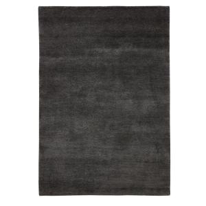 Tapis de salon noué à la main - gris 40x60 cm