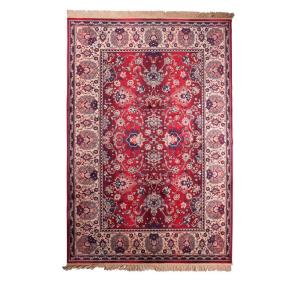 Tapis de salon persan - 170x240cm Rouge Viscose