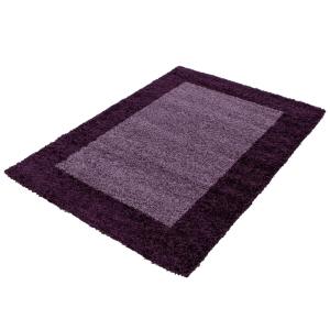 Tapis de salon shaggy bicolore  Lila-300x400