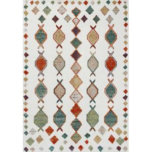 Tapis de salon style berbère Multicolore 160x230 cm