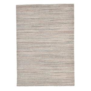 Tapis de salon tissé main en viscose et laine Rose 60x90 cm