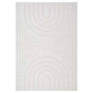Tapis déco motif arche circulaire 120x190cm
