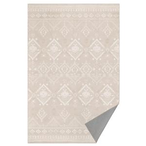 Tapis décoratif 200 x 290 cm antidérapant beige cappuccino