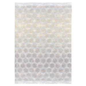 Tapis décoratif en coton en impression digital beige 140x20…