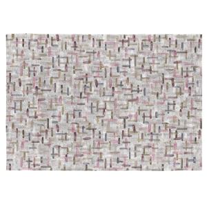 Tapis décoratif en coton en impression digital beige 200x29…