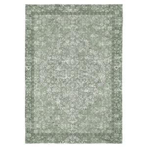 Tapis décoratif en coton en impression digital vert 120x170