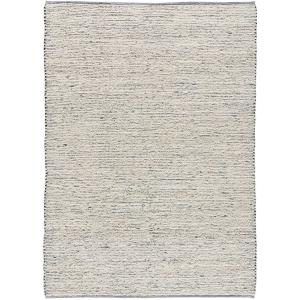 Tapis descente de lit en coton recyclé, couleur blanc, 60x1…