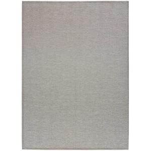 Tapis descente de lit lavable à chevrons gris clair, 60x120…