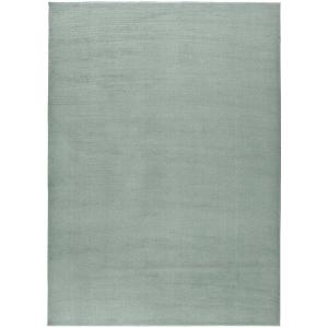 Tapis descente de lit lavable antidérapant uni vert, 60x120…