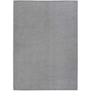 Tapis descente de lit lavable au design neutre en gris, 60x…