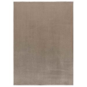 Tapis descente de lit uni lavable couleur vison 60x100 cm