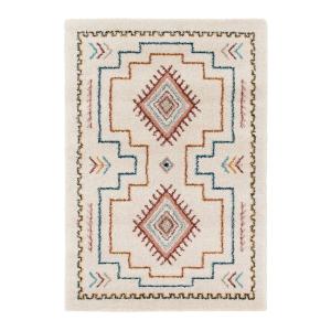 Tapis design doux et volumineux multicolore 160 x 230