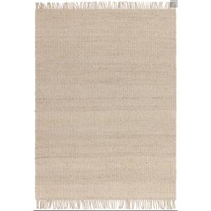 Tapis design en jute beige clair 120x170 cm