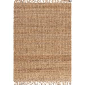 Tapis design en jute beige foncé 120x170 cm