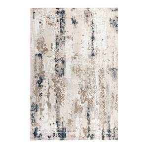 Tapis  design en polyester bleu ciel 120x170