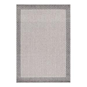 Tapis  design en polypropylène crème 120x170