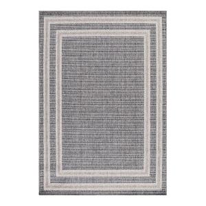 Tapis  design en polypropylène gris 160x230