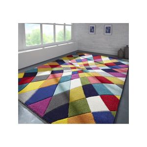 Tapis  design en polypropylène multicolore 120x170