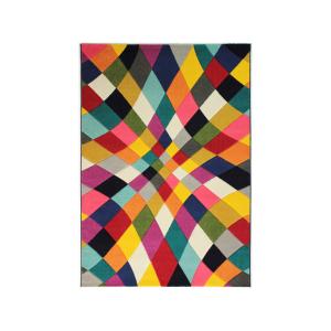 Tapis  design en polypropylène multicolore 200x290
