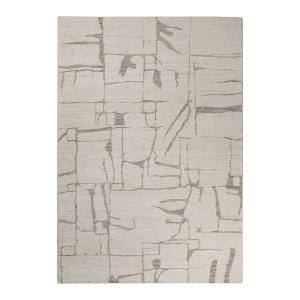 Tapis design inspiration nature et relief tons de beige 80x…
