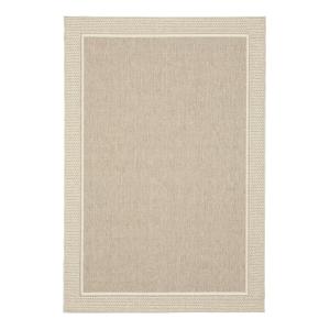 Tapis design intérieur extérieur facile d'entretien beige 1…