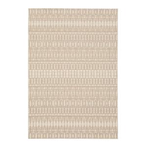 Tapis design intérieur extérieur facile d'entretien beige 1…