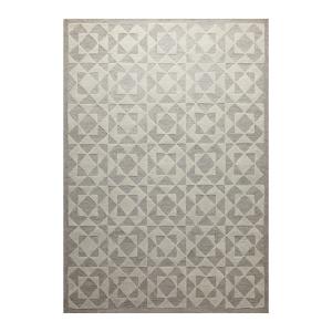 Tapis design tufté main taupe 70x140