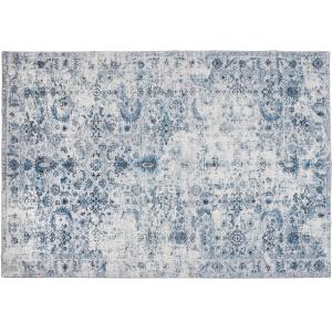 Tapis design vintage motif oriental poils courts 160x230cm