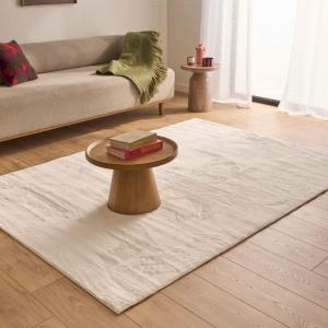 Tapis doux blanc 120x160
