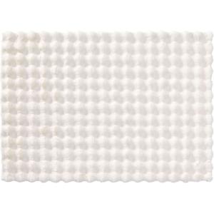 Tapis doux en imitation fourrure avec relief moelleux polye…