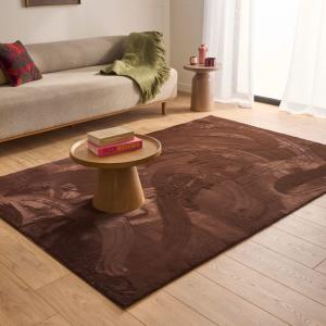 Tapis doux marron 80x150
