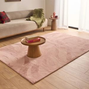 Tapis doux rose 120x160