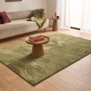 Tapis doux vert 80x150