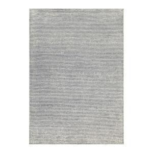 Tapis écru et terracota brun tufté main à relief 200x300