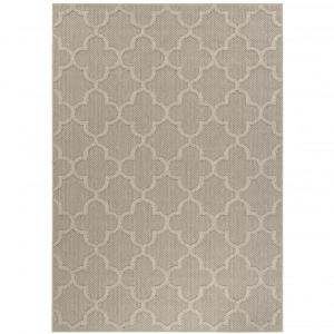 Tapis effet jute naturel alhambra beige 120x170cm