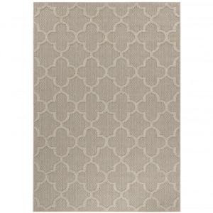 Tapis effet jute naturel alhambra beige 80x150cm