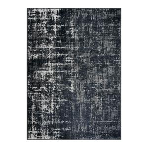 Tapis effet patiné vintage gris/noir 120x170