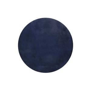 Tapis effet peau de lapin doux tufté bleu pour salon, chamb…