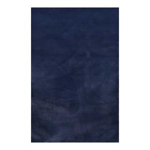 Tapis effet peau de lapin doux tufté bleu pour salon, chamb…