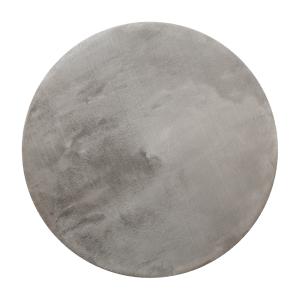 Tapis effet peau de lapin doux tufté gris salon, chambre ro…
