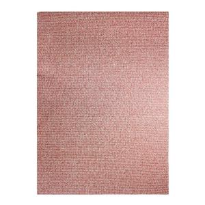 Tapis effet tweed  rouge 120x170