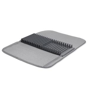 Tapis égouttoir à vaisselle en microfibre gris anthacite 61…