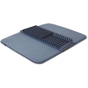 Tapis égouttoir à vaisselle en microfibre Udry  61x46cm ble…
