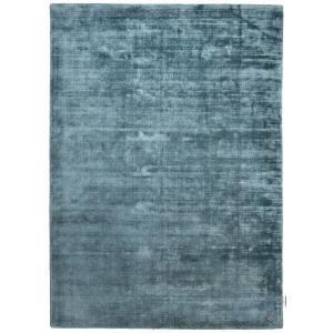 Tapis élégant avec un doux brillant en viscose aqua 140x200…