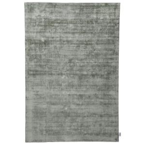 Tapis élégant doux et brillant en viscose Vert 65x135